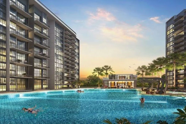 Skypark Residences swimming pool